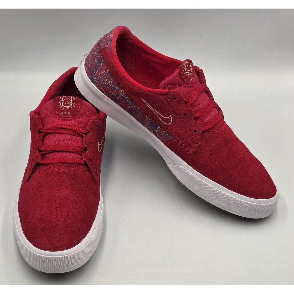 Nike Men's 12 SB Shane O'Neill Low Mystic Hibiscus Skateboarder Shoes DH7146-600 - Picture 6 of 12